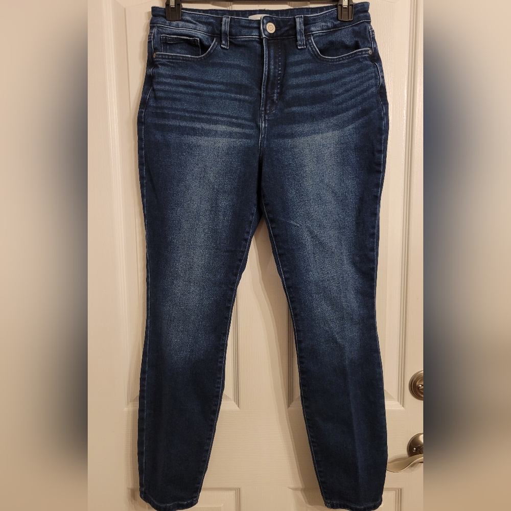LC Lauren Conrad Dark Blue Skinny Jeans
